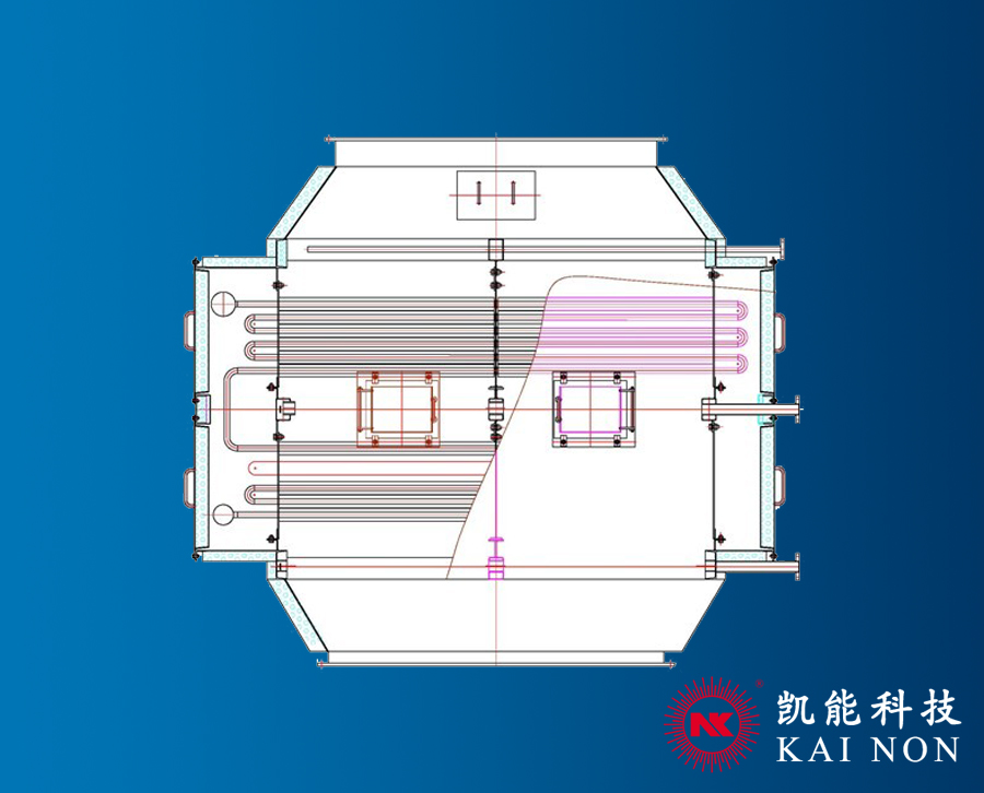 安装LFK针形管鳍片管废气经济器